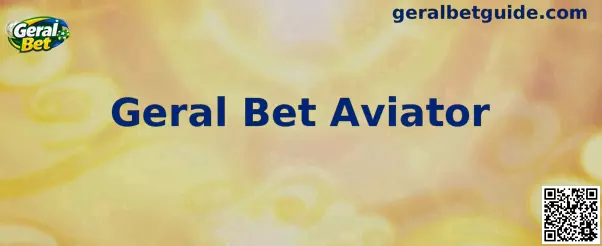 Interface ilustrativa do jogo Geral Bet Aviator