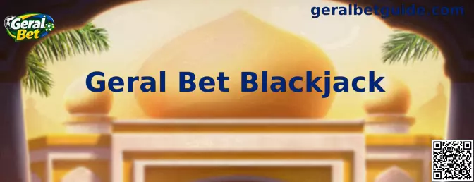 Interface ilustrativa do jogo Geral Bet Blackjack